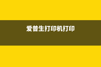 爱普生k305打印机如何清零（一步步教你解决常见故障）(爱普生打印机打印)