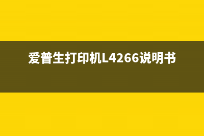 爱普生打印机l4269废墨清零软件下载指南（详细步骤及注意事项）(爱普生打印机L4266说明书)