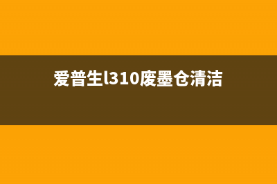 爱普生L31废墨清零（解决废墨问题的完美方法）(爱普生l310废墨仓清洁)