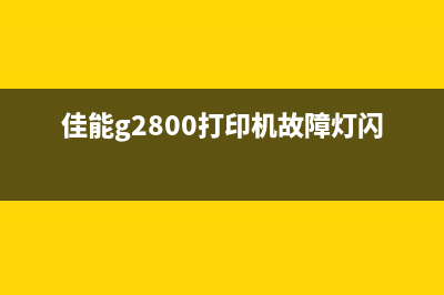 佳能G2800打印机锁机维修技巧（轻松解决打印机无法使用的问题）(佳能g2800打印机故障灯闪)