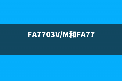 FA7703V/M和FA7704V/M的应用电路图 