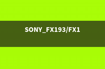 SONY FX193/FX195收放音机原理分析 