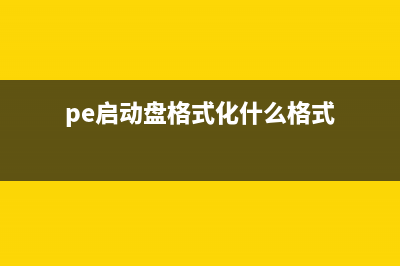 pe工具之Bootice格式化分区教程 (pe启动盘格式化什么格式)