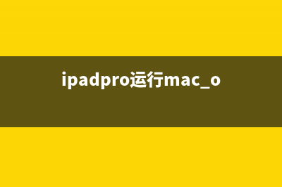 运行iPadOS的iPad Pro能否能取代笔记本电脑？ (ipadpro运行mac os)