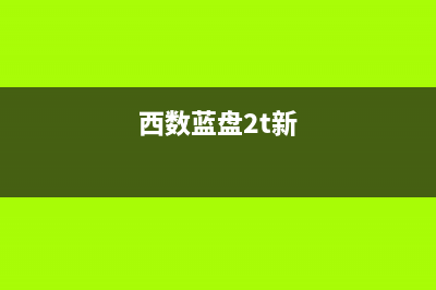 西数推出蓝盘SSD固态硬盘，测评一览 (西数蓝盘2t新)