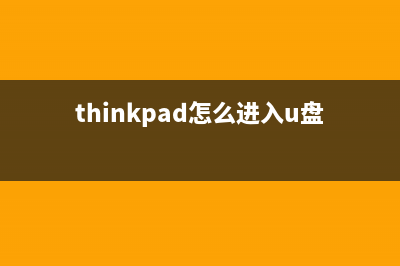 ThinkPad怎么进入u盘启动装系统 (thinkpad怎么进入u盘系统)