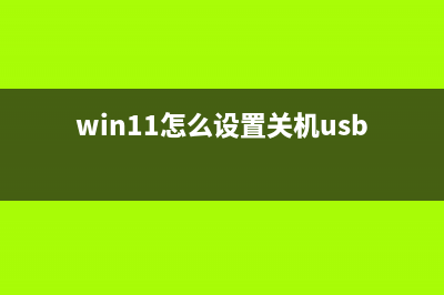 Win11怎么设置关闭盖子不休眠？Win11笔记本关闭盖子不休眠的方法 (win11怎么设置关机usb断电)