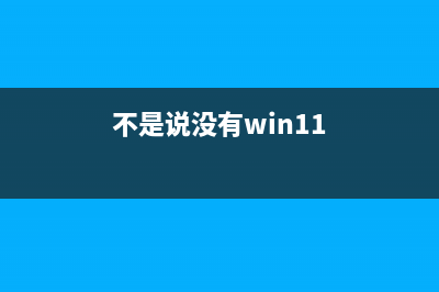 正版Win11没有还原点如何回滚Win10 (不是说没有win11)