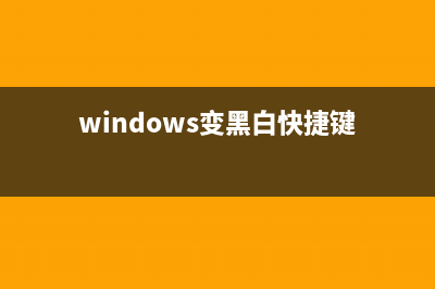 Win10变黑白的快捷键是什么？Win10变黑白的快捷键介绍 (windows变黑白快捷键)