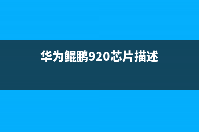 华为鲲鹏920芯片什么价格（华为芯片鲲鹏920） (华为鲲鹏920芯片描述)