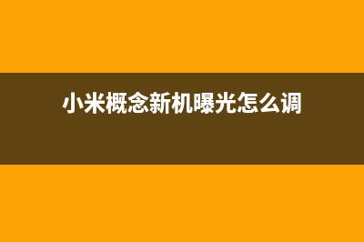 小米概念新机曝光：骁龙730+6000mAh+7.0英寸大屏，售价有诚意 (小米概念新机曝光怎么调)