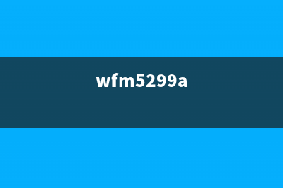 WFM20590a_中文版维修手册（详细介绍WFM20590a型号的维修指南）(wfm5299a)