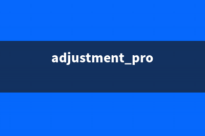 Adjprog清零工具v105中文版下载及使用教程(adjustment program清零软件)