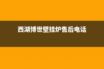 西湖博世壁挂炉e6故障(博世壁挂炉故障代码c6怎么解决)(西湖博世壁挂炉售后电话)