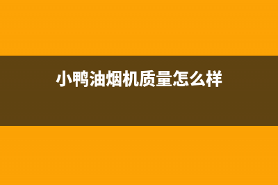 揭秘小鸭油烟机品质奥秘：真实用户体验大揭秘(小鸭油烟机质量怎么样)