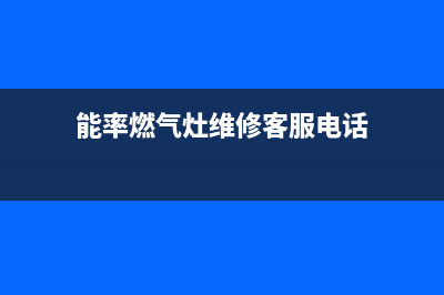 能率燃气灶维修站、能率燃气灶保修期限(能率燃气灶维修客服电话)