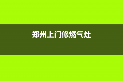 郑州上门燃气灶维修(郑州市煤气灶上门维修)(郑州上门修燃气灶)