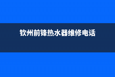 钦州前锋热水器维修、前锋热水器维修上门费(钦州前锋热水器维修电话)