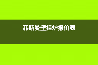 菲斯曼壁挂炉报故障flu(菲斯曼壁挂炉报警)(菲斯曼壁挂炉报价表)