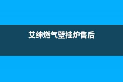 艾绅燃气壁挂炉出现故障码e4(艾绅壁挂炉e1636多少钱)(艾绅燃气壁挂炉售后)