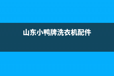 山东小鸭牌洗衣机维修部(山东小鸭牌洗衣机配件)