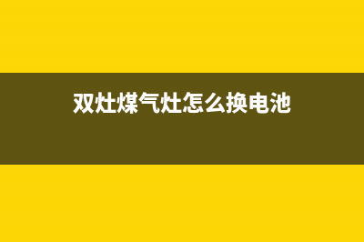 燃气灶双灶维修直播视频—燃气灶双灶维修直播视频大全(双灶煤气灶怎么换电池)