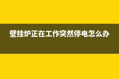 鑫新电壁挂炉停机时故障e4(壁挂炉出现e4不打火)(壁挂炉正在工作突然停电怎么办)