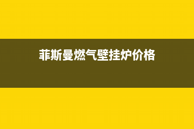 菲斯曼燃气壁挂炉故障码(菲斯曼壁挂炉故障代码se)(菲斯曼燃气壁挂炉价格)