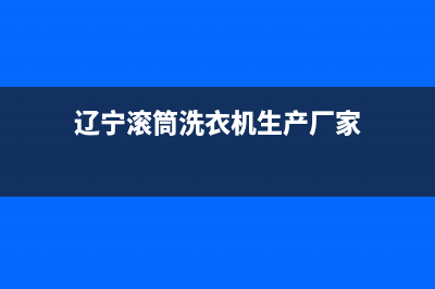 辽宁滚筒洗衣机维修(辽宁滚筒洗衣机生产厂家)