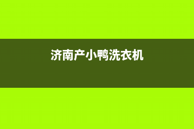 莱西小鸭洗衣机维修(济南产小鸭洗衣机)