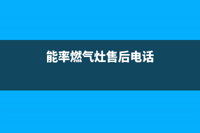 能率燃气灶特约维修;能率燃气灶维修图(能率燃气灶售后电话)