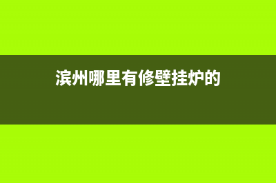 滨城区维修壁挂炉电话(滨州哪里有修壁挂炉的)