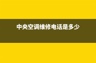 邵东中央空调维修(中央空调维修电话是多少)