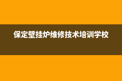 保定壁挂炉维修点(保定壁挂炉维修技术培训学校)