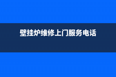 壁挂炉维修上门安装附近(壁挂炉维修上门服务电话)