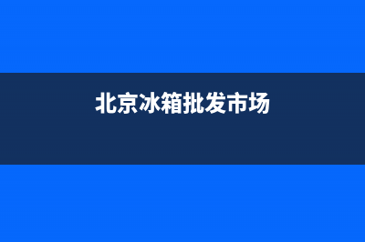 北京冰箱300元以下维修(北京冰箱批发市场)