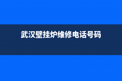 武汉壁挂炉维修上门电话(武汉壁挂炉维修电话号码)