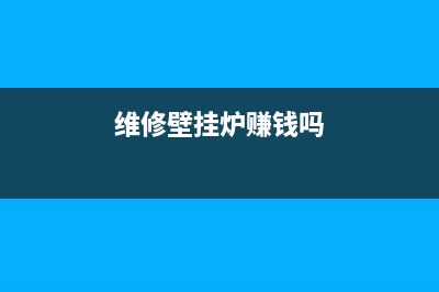 维修壁挂炉文案怎么写(维修壁挂炉赚钱吗)