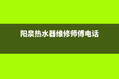 阳泉热水器维修上门修理;阳新热水器维修(阳泉热水器维修师傅电话)