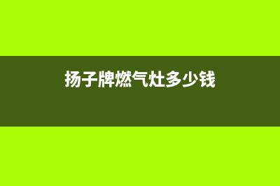 鹤壁扬子燃气灶维修(扬子牌燃气灶多少钱)