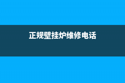 正规壁挂炉维修售后点(正规壁挂炉维修电话)