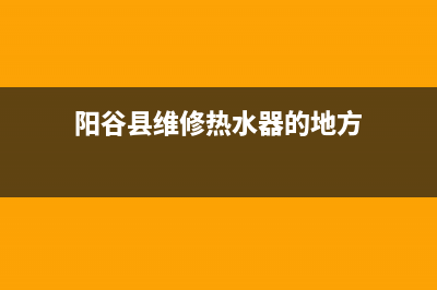 阳谷县维修热水器、就近维修热水器(阳谷县维修热水器的地方)