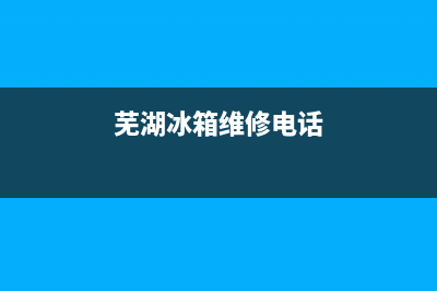 芜湖九江区冰箱维修(芜湖冰箱维修电话)