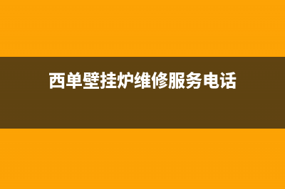 西单壁挂炉维修点(西单壁挂炉维修服务电话)