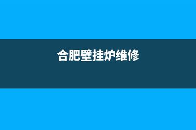 瑶海区壁挂炉维修公司(合肥壁挂炉维修)