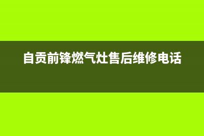 自贡前锋燃气灶维修_前锋煤气灶修理电话(自贡前锋燃气灶售后维修电话)