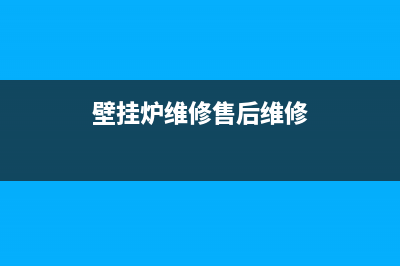 壁挂炉维修市场有多大(壁挂炉维修售后维修)