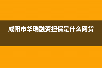 咸阳市华瑞Huariy壁挂炉售后服务热线(咸阳市华瑞融资担保是什么网贷)