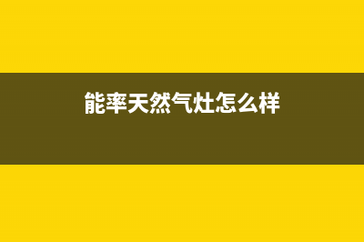 泰兴能率灶具服务网点2023已更新(400)(能率天然气灶怎么样)