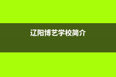 辽阳市区博格尔壁挂炉服务电话(辽阳博艺学校简介)